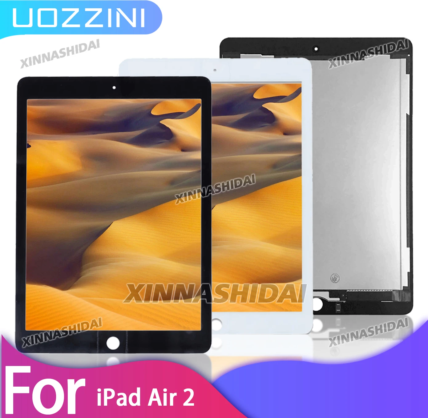 Super LCD For iPad Air 2 A1566 A1567 LCD Display Touch Screen Digitizer Assembly Replacement For iPad Air 2 A1566 A1567