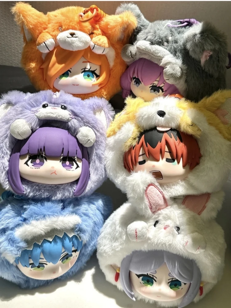 

2025 Eaki Frieren Animal Party Series Blind Box Trendy Toy Pendant Cute Desktop Decoration Surprise Children'S Birthday Gifts