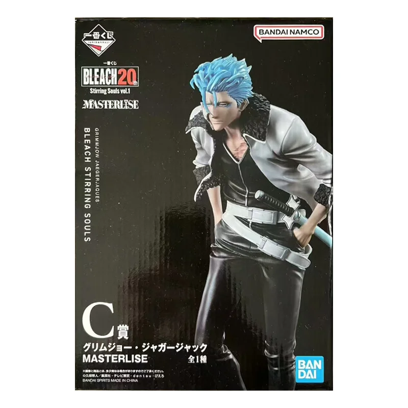 Bandai Ichiban Lorghet Prêmio C Grimmjow Jaegerjaques Masterlise Bleach Stirring Souls Vol.1 Figura de ação original modelo brinquedo presente