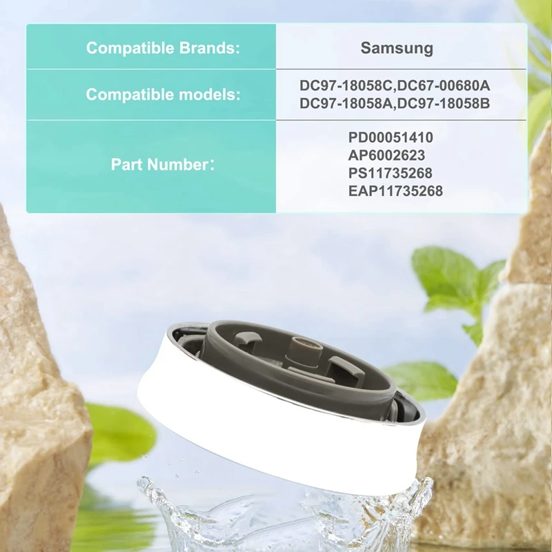 LICE-DC97-18058C Ручка управления стиральной машиной для Samsung Ручка управления стиральной машиной и сушильной машиной DC97-18058A DC97-18058B DC67-00680A