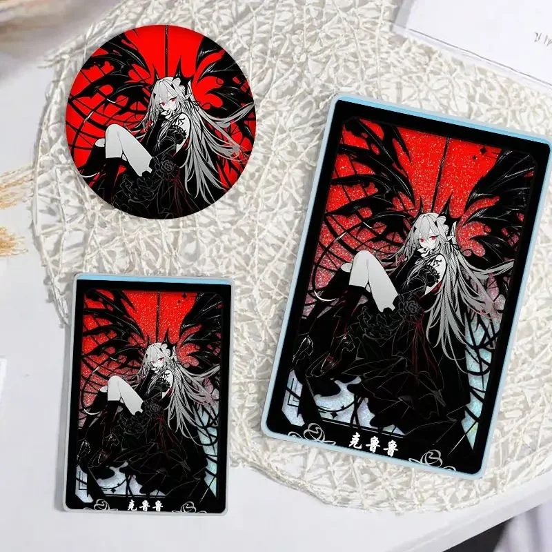 

FC6Anime Seraph of the End Krul Tepes Cosplay Quicksand Mahjong Acrylic Ornaments Badge Brooch Clothes Backpack Accessories@FC8！