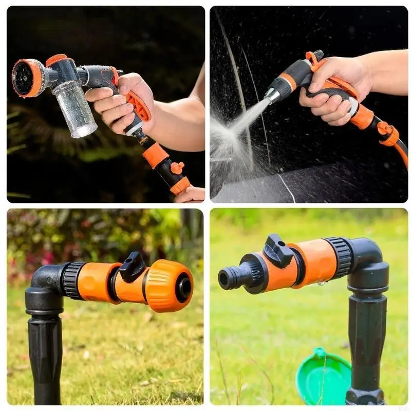 

Запорная муфта для садового шланга Быстроразъемная муфта с запорным клапаном HX6C