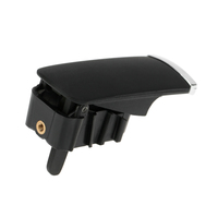 Car Glove Box Lock Lid Handle with Hole 8E1857131 Black for Audi A4 8E B6/B7 A4 QUATTRO 2001 2002 2003 2004-2008 Left-Hand Drive