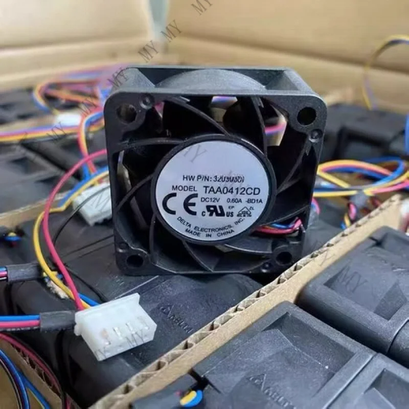 

TT Delta TAA0412CD 4020 DC12V 0.60A 4-проводной охлаждающий вентилятор с ШИМ