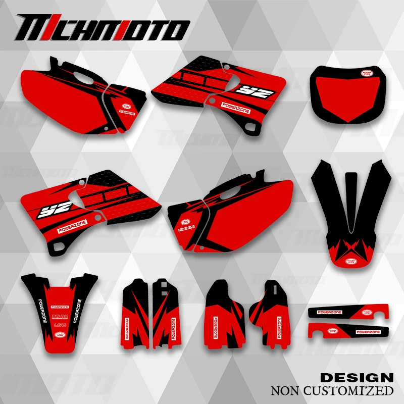 

MCHMFG новый стиль графические наклейки комплект наклеек для YAMAHA 1998, 1999, 2000, 2001, 2002, YZF250 400 426