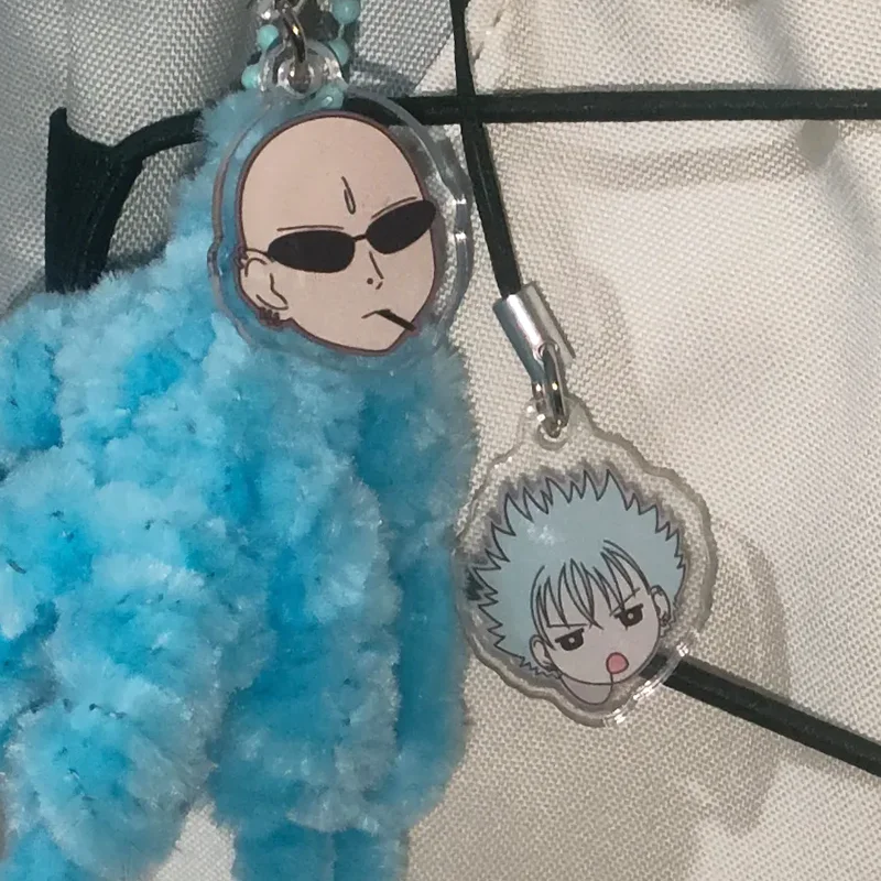 Anime NANA Oosaki Nana Okazaki Shinichi Cosplay Key Chain Acrylic Keychains Character Bag Pendant Keyring Accessories Xmas Gift
