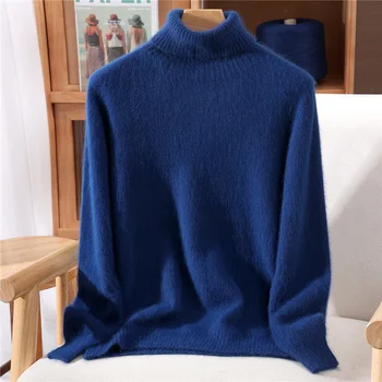 Suéter De Cachemir Para Mujer 100% Jersey De Punto Con Manga De Cachemir Con Cuello Redondo L Negro | ES