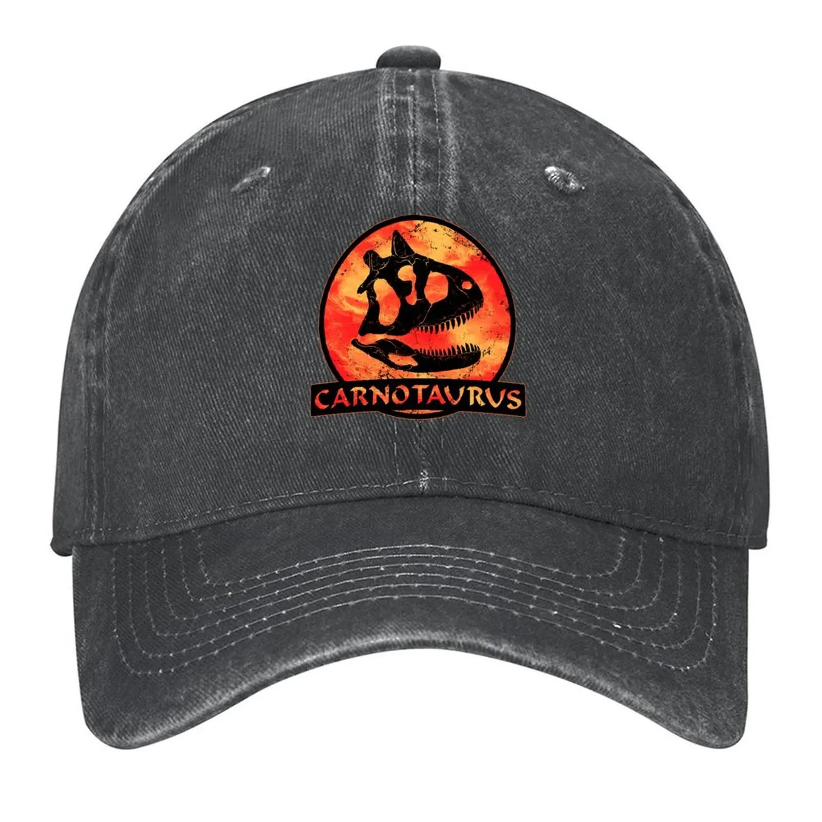 

Carnotaurus fossil skull Baseball Cap hiking hat Golf Hat Man Ball Cap Mountaineering Mens Hats Women's
