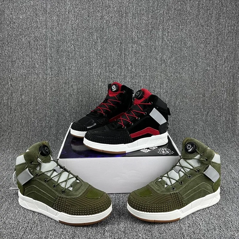 

Мотоциклетные велосипедные ботинки, кожаная дышащая противоскользящая обувь для мужчин и женщин, байкерская обувь для езды на мотоцикле, моторные лодки с защитой от падения