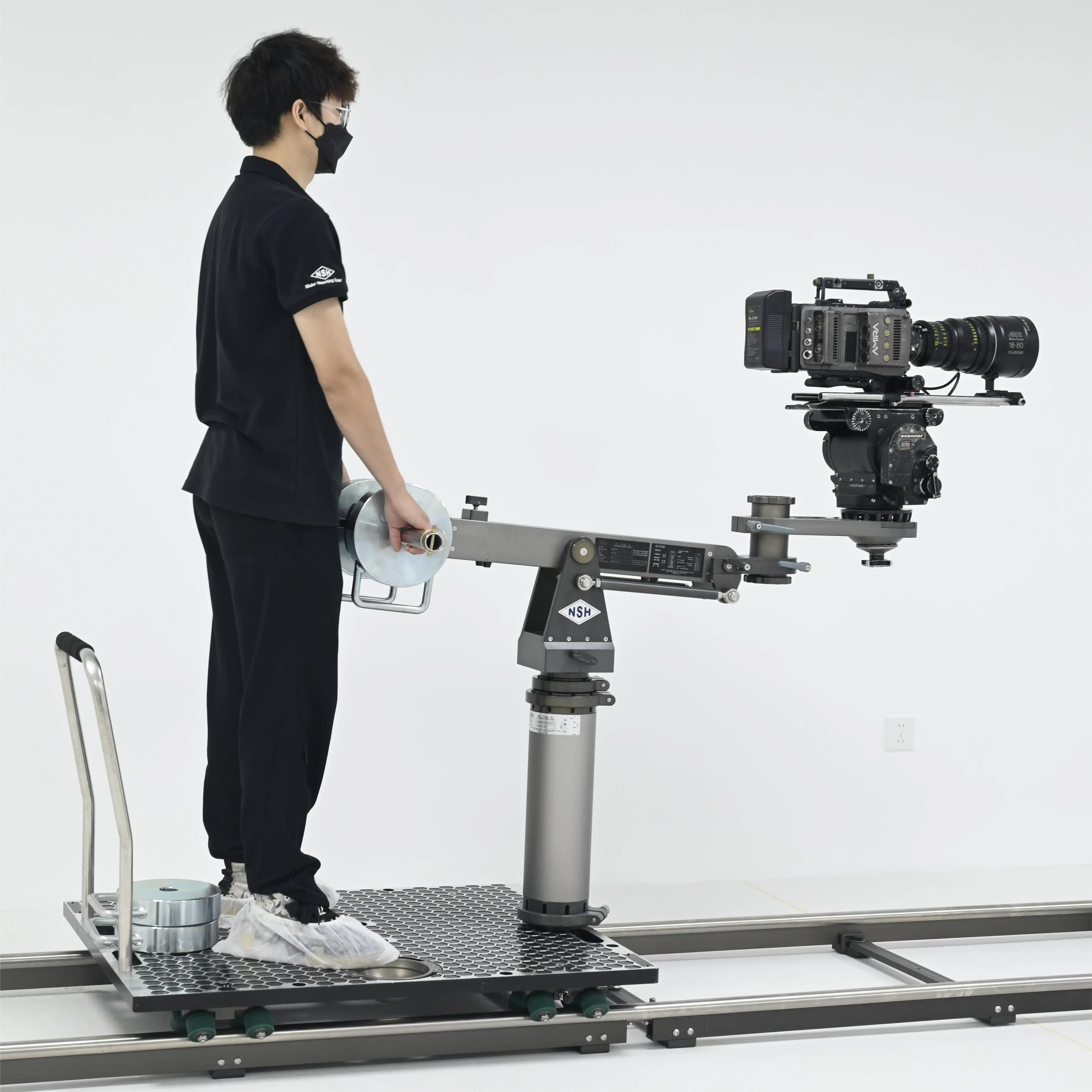 NSH Professional Camera Dolly Track Video Dolly for Movie Film Making Photo Studio Accessories