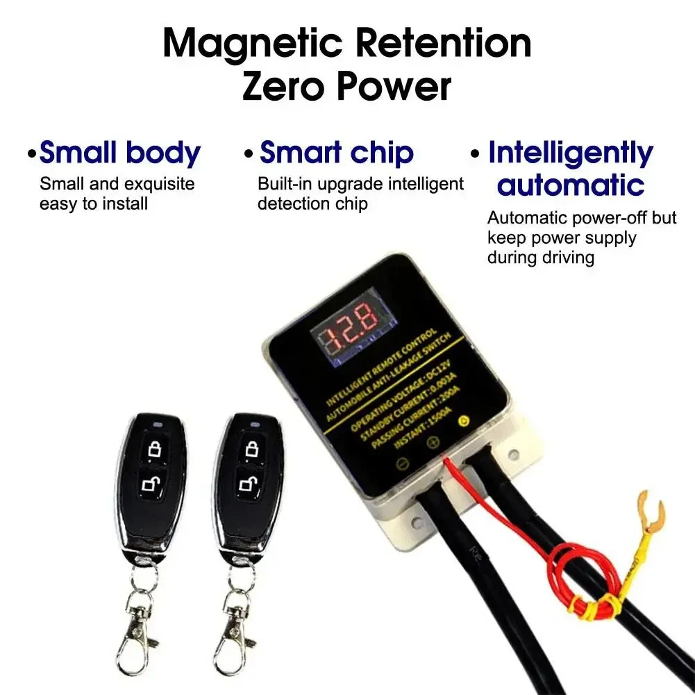 200A Battery Switch 12V Battery Switch Battery Management Efficient Power Isolation Enhanced Convenience High-Quality Materials