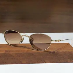 Popular Fashion Cat Eye Sunglasses Men High Quality Alloy Luxury Brand Design Sun Glasses Women Outdoor Driving Fishing Glasses