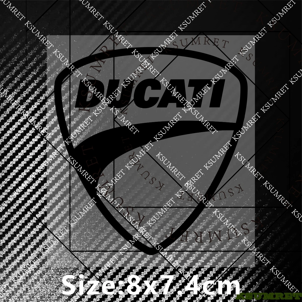 Kit de Calcomanías para Motocicleta Ducati