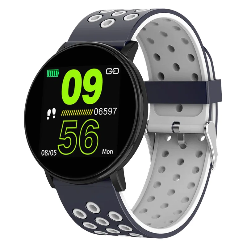 

Single Point 240*240 IPS Screen IP67 Waterproof Blood Oxygen Fashion Sport Round Bluetooth Smart Watches