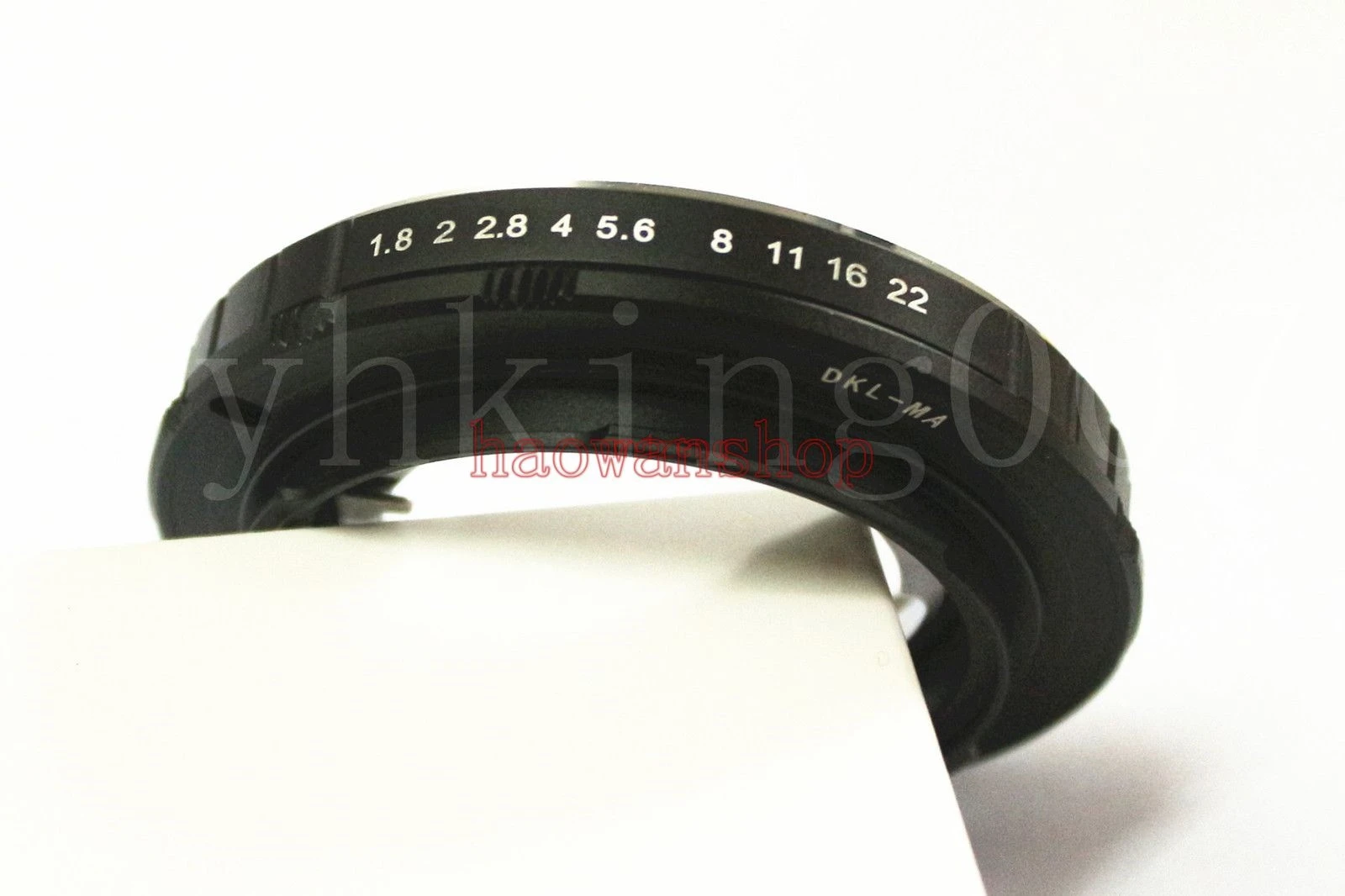 DKL-MA Voigtlander Retina DKL Objektiv Alpha Minolta MA Adapter A900 A850 a580 A350 A550 A700 kamera