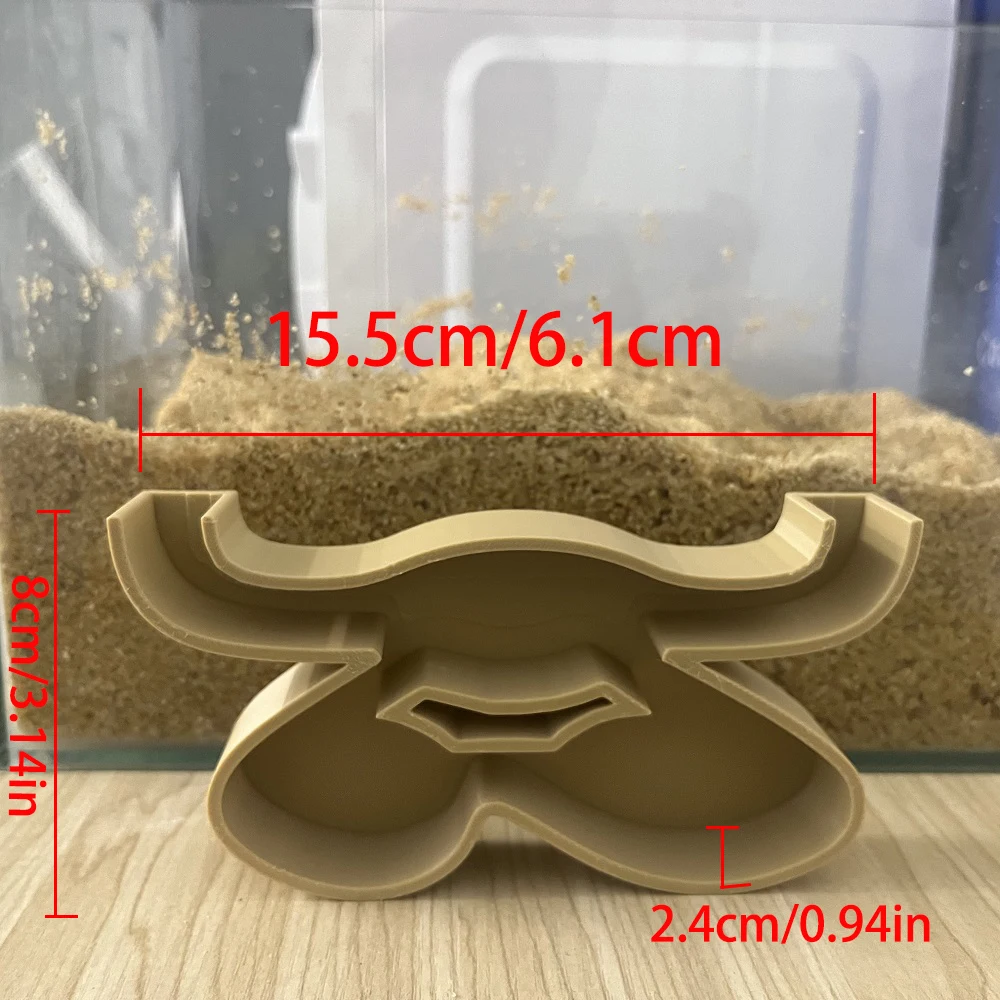 Crab-shaped Hide Maze Aquarium Cave| Create a play zone for your fish, shrimp, pleco, etc | Observe them as they play and forage