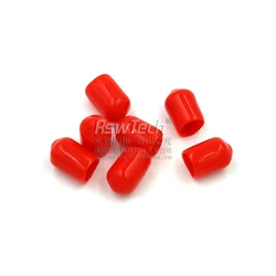 50PCS SMA Nuts 50PCS SMA Red Dust Cap Match For SMA Connector SMA Adapter