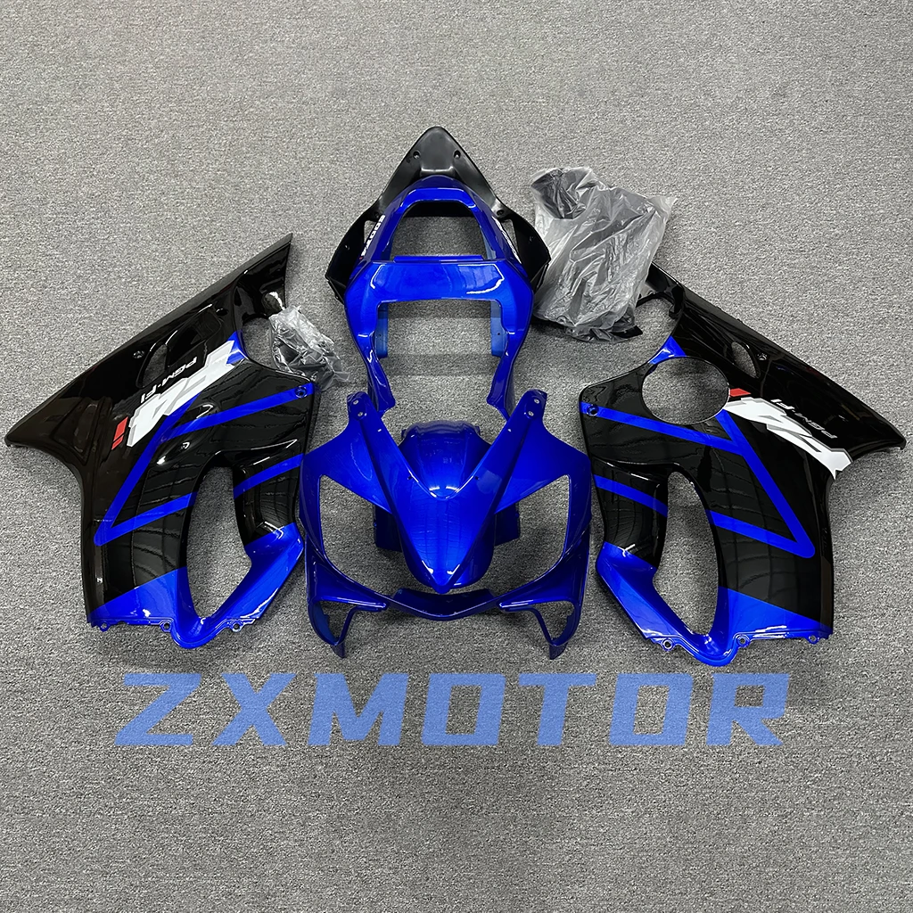 Moto Cross Fairng Kit CBR 600 F4i 2001 2002 2003 Motorcycle Fairings Blue Black for HONDA CBR600 F4i 01 02 03