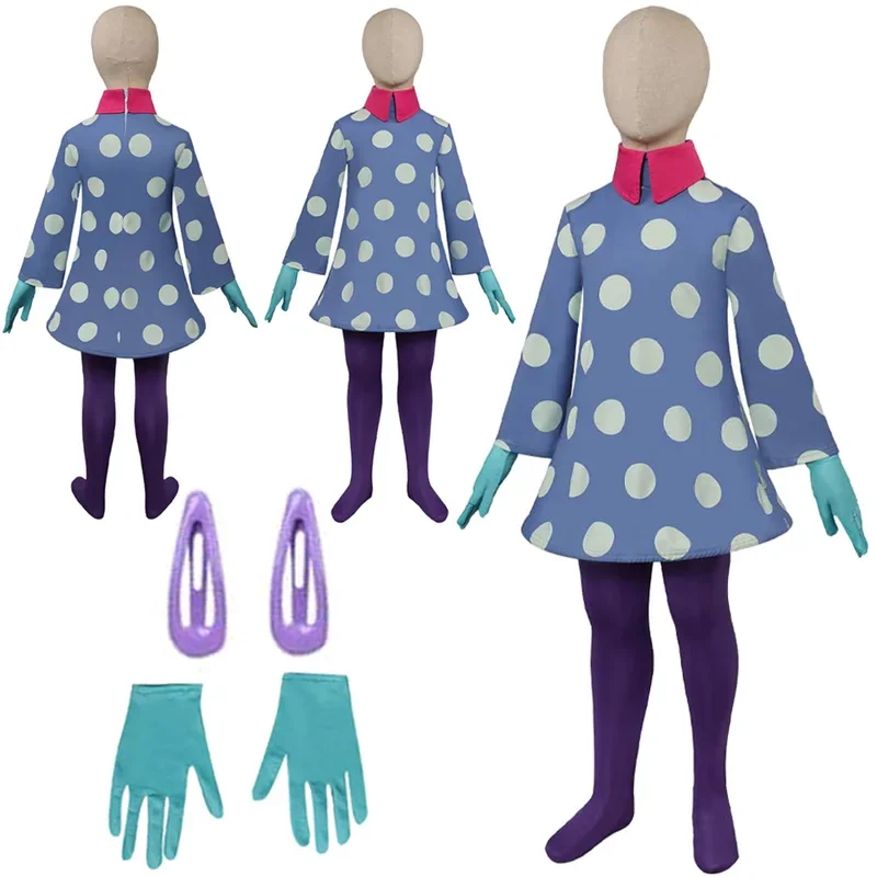 Envy Cosplay Child Girls Fantasy 2024 Cartoon In Side 2 Costume Disguise Kids Roleplay Fantasia Outfits Children Halloween Cl&J1