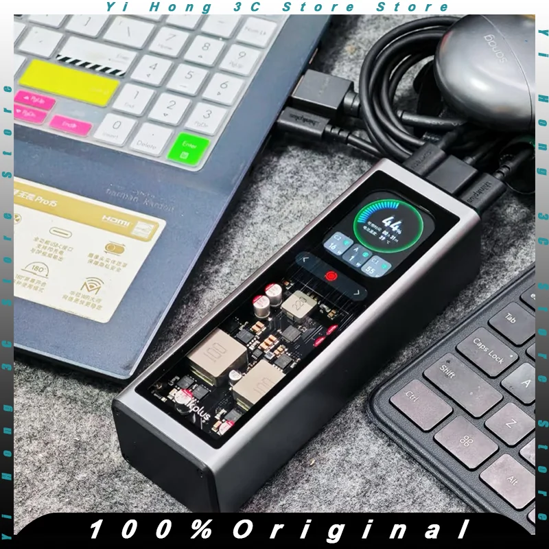 2025 20000mAh Thinkplus Power Bank PD140W Fast Charging Type-C & USB A With 2.01-inch TFT Screen For iPhone Laptop Smart Watch
