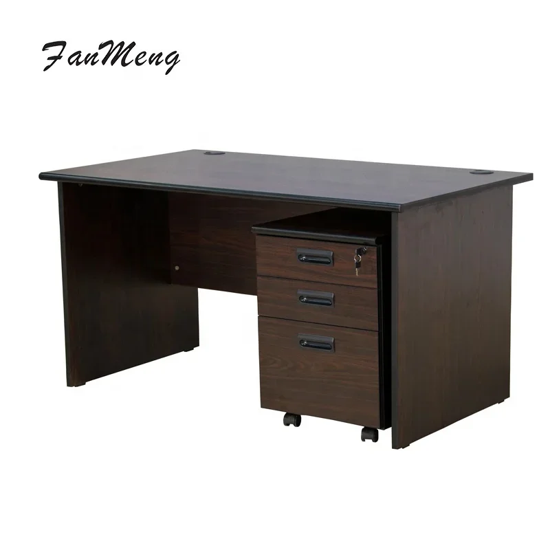 Bureau de direction moderne, mobilier de bureau en bois, design de table