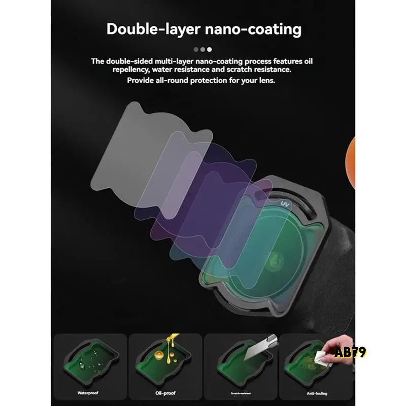 Kit Filter untuk DJI O4 Air Unit Pro ND 8/16/32/64 Perlindungan Filter Tahan Minyak dan Anti Gores untuk Lensa Drone