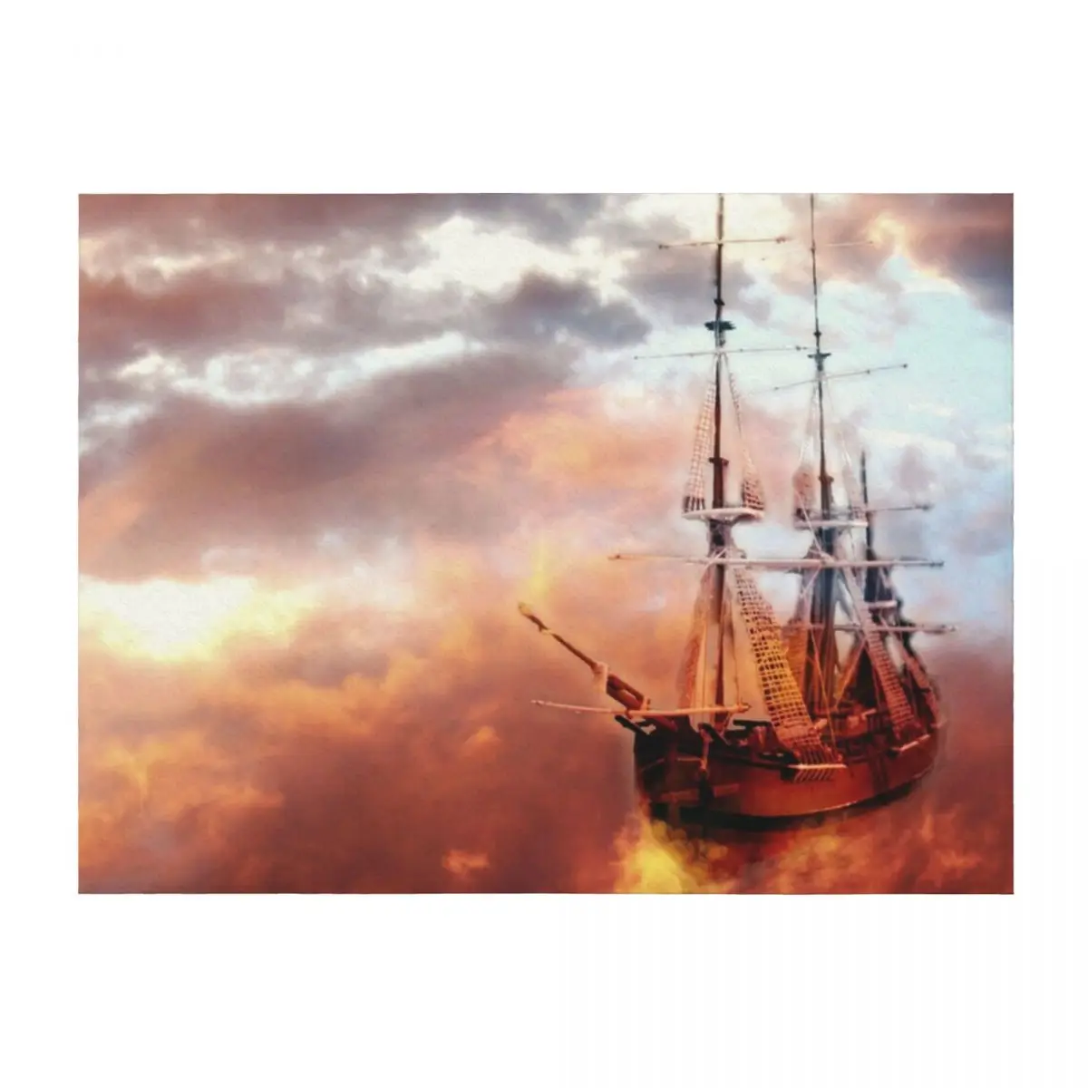 

Neverland Ship (Colour) Throw Blanket Baby Blankets For Sofas Moving Sofas Blankets