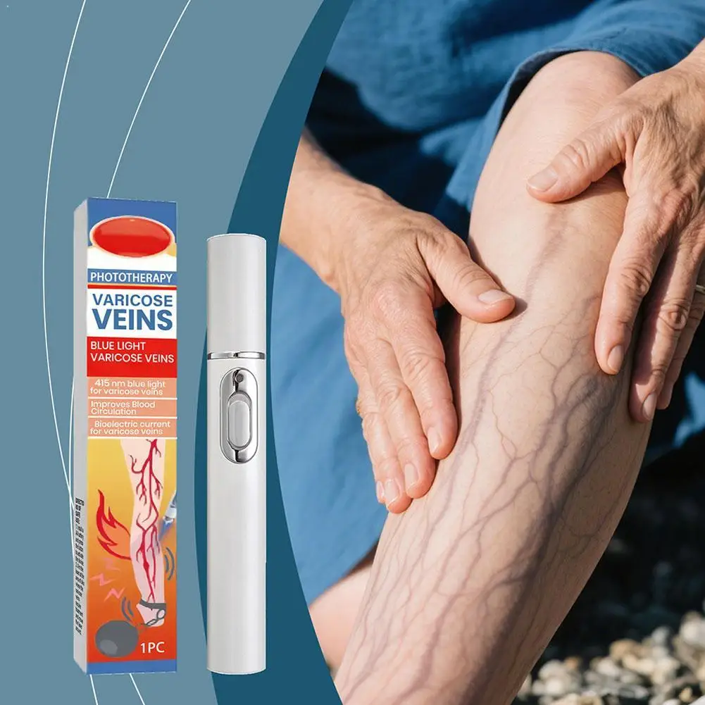 

Blue Light Pen Portable Leg Care Pen Promote Blood Circulation In Sedentary Individuals Beauty And Health Personal Body Care