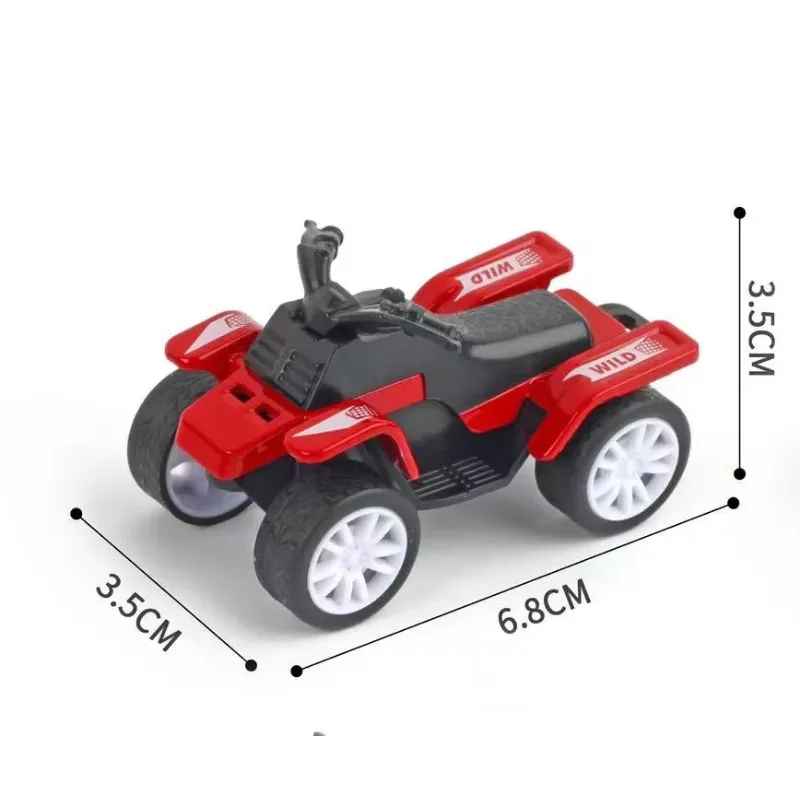 รถจักรยานยนต์อัลลอยด์1:64โมเดลของเล่นขนาดเล็กสำหรับเด็กและรถ ATV ATV ทุกพื้นที่ยานพาหนะของเล่นตกแต่งสำหรับเด็กและเป็นของขวัญ