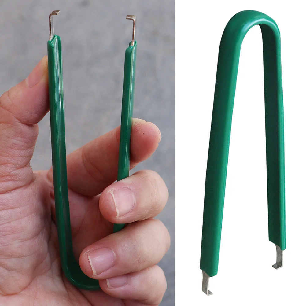 2Pcs Automotive Fuse Pullers Fuse Extraction Tool Car Fuse Clip Removal Kit Plastic Clips for Blade Fuse and 6x30 Fuse Removal - view 2