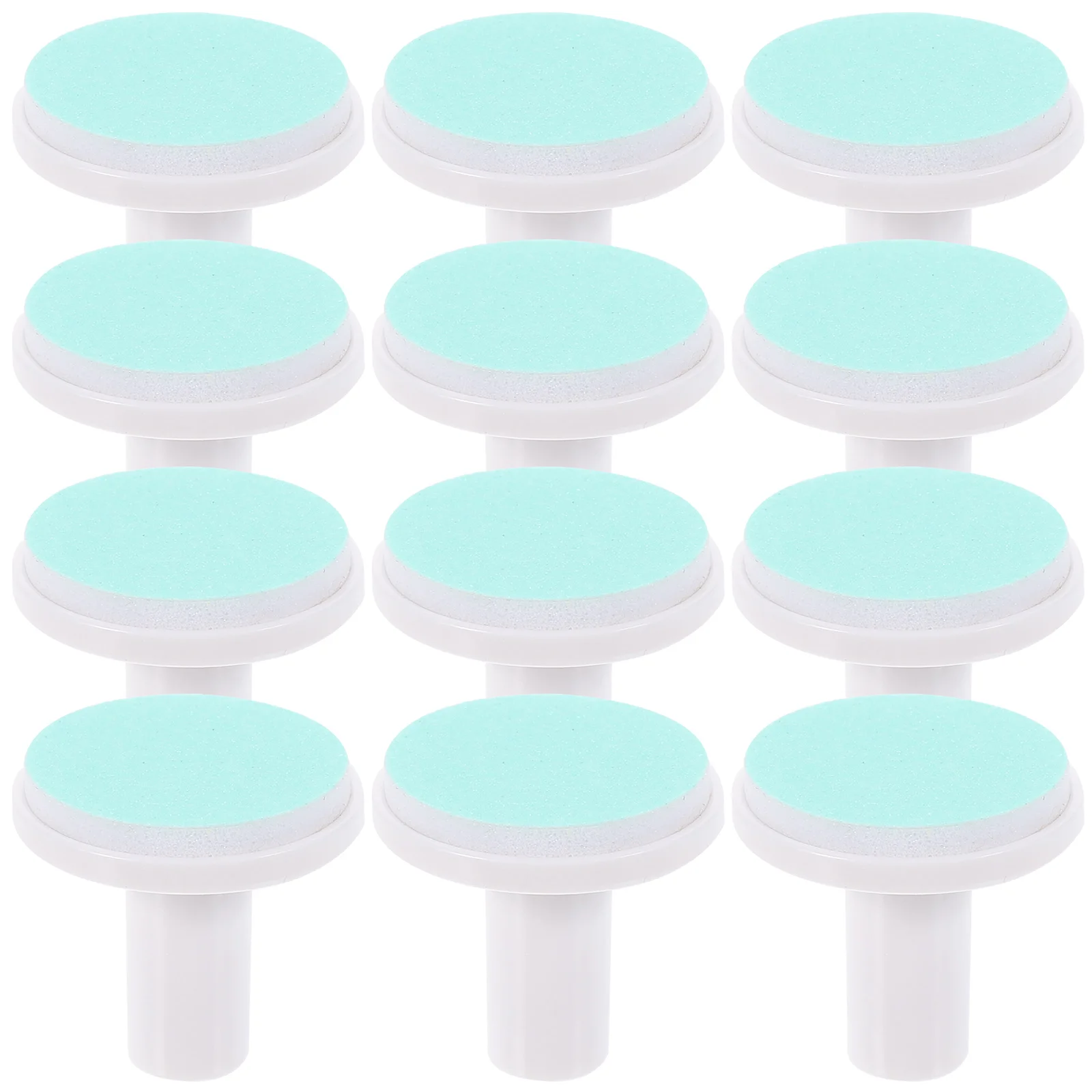 12 Pcs Accessories Spare Grinding Head for Electric Baby Nail Polisher Trimmer Replacement Pads 18x18cm Sandpaper Accessory