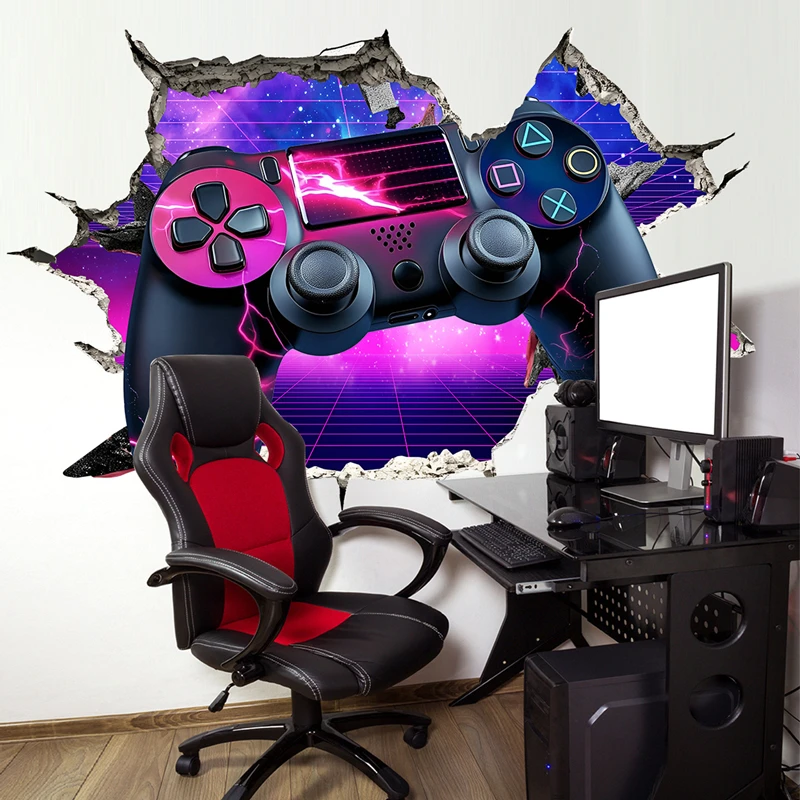 โปสเตอร์เกมขนาดใหญ่ ตกแต่งผนัง - Gaming Console Game Zone บทวิจารณ์และราคา