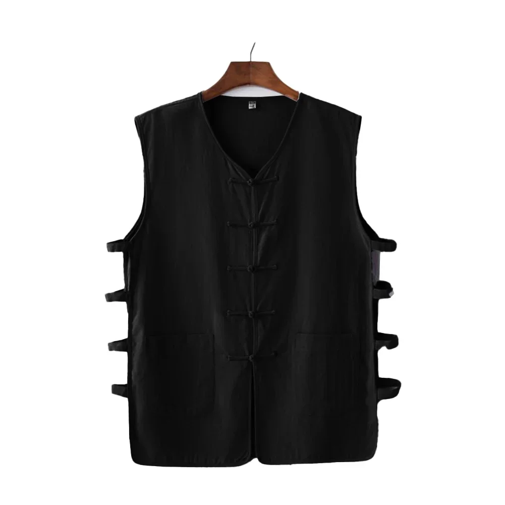 Casual Men's Vest Men's Vest Casual Male Polyester+Cotton Regular Slight Stretch Summer V Neck Hot New Stylish