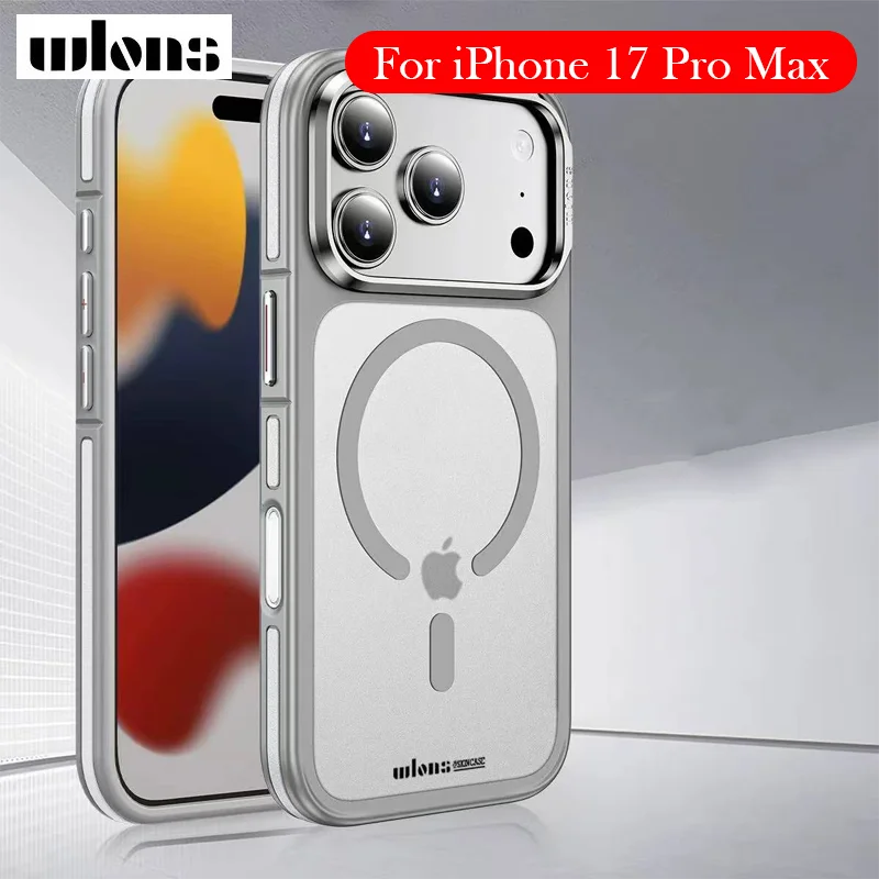 

WLONS Case For iPhone 17 Pro Max Wireless Charging Back Cover Case for iPhone 17 PRO