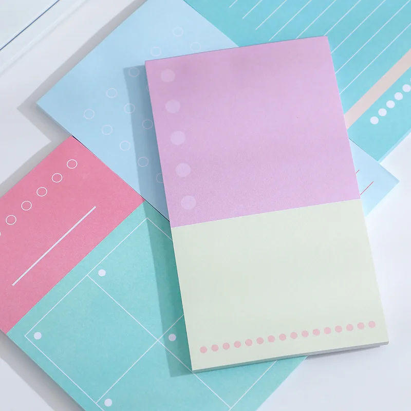 Color  Small Sticky Note Post Mark Paper Message Index Stickers Ins Stationery School Office Supplies