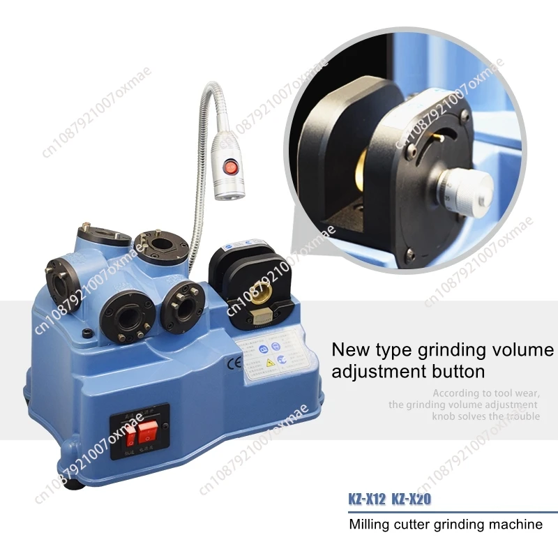 Adapt to multi-specification automatic grinding milling cutter grinding machine intelligent shift multi-tool head,