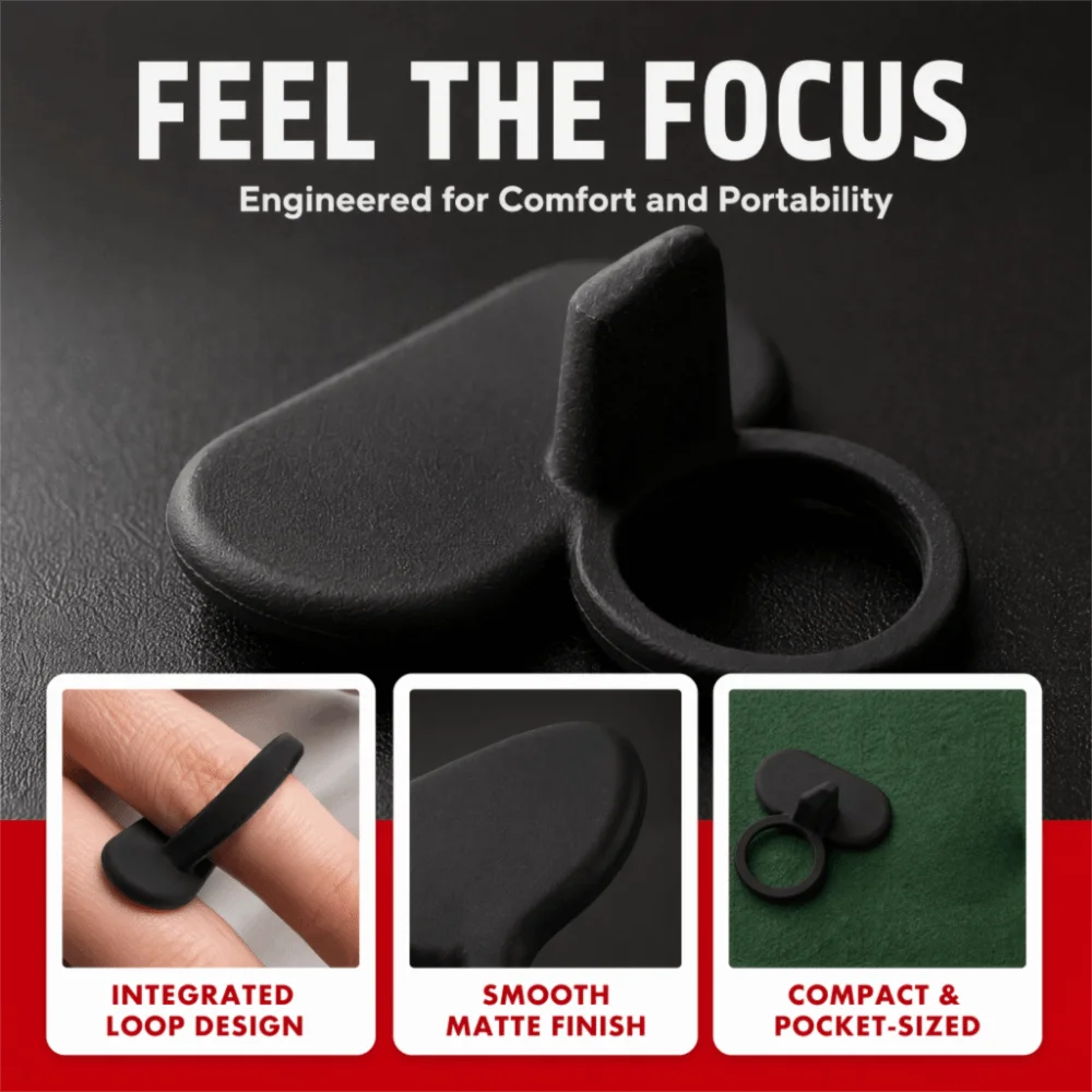 Silicone Billiard Training Bracelet Aim Practice Hand Alignment Billiard Training Wristband Compact Matte Finish