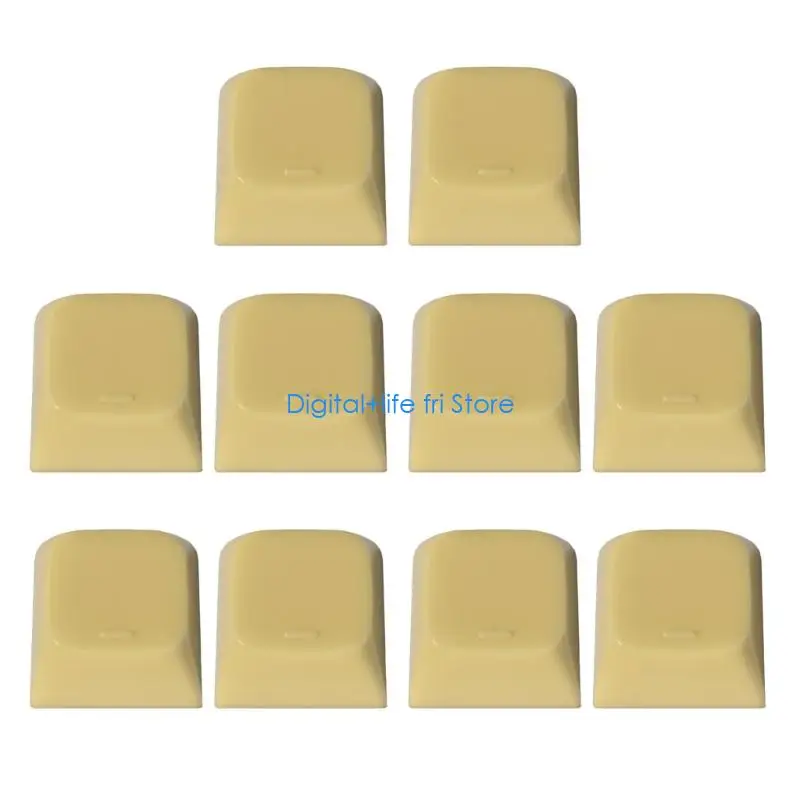 E06D Keycaps Wear Resistant Jelly Blank Keycap Navigation Dots XDA