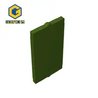 Gobricks 60602 10PCS Glass Parts for Window 1x2x3 Bricks With Flat Front DIY Building Blocks Tranparant Color Fit with 60593 MOC 3