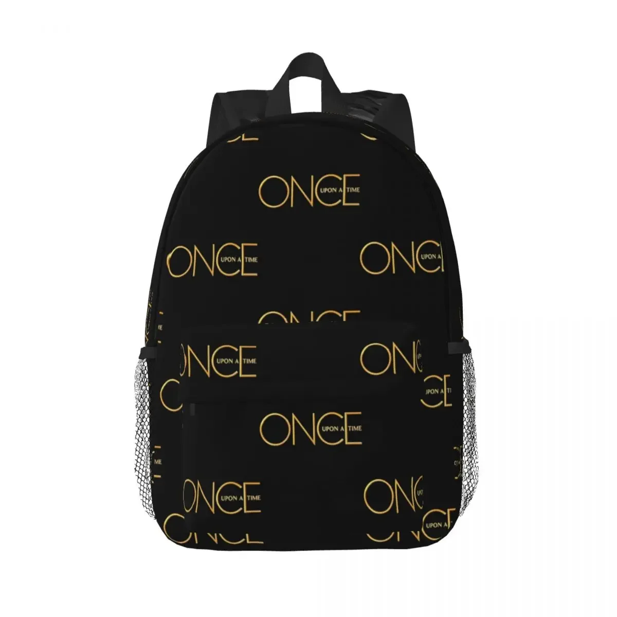 Sac à dos ajusté Once Upon A Time avec logo, cartable pour adolescent, sac d'école pour étudiants, sac à dos pour ordinateur portable, sac initié, grande capacité, mode