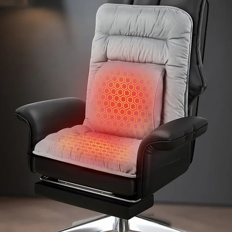 

100V-240V Chair Electric Heating Cushion Winter Househoid,Office Warming Products Chair Back Heating Cushion With EU/US Adapter