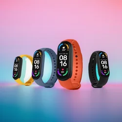 Original Version Global Xiaomi Mi Band 6 GPS Running Counting Sports Tracking Bracelet Health Monitoring Smart Watch