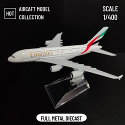 スケール1:400金属航空機レプリカエミレーツ航空A380 B777飛行機ダイキャストモデル航空飛行機グッズおもちゃのための