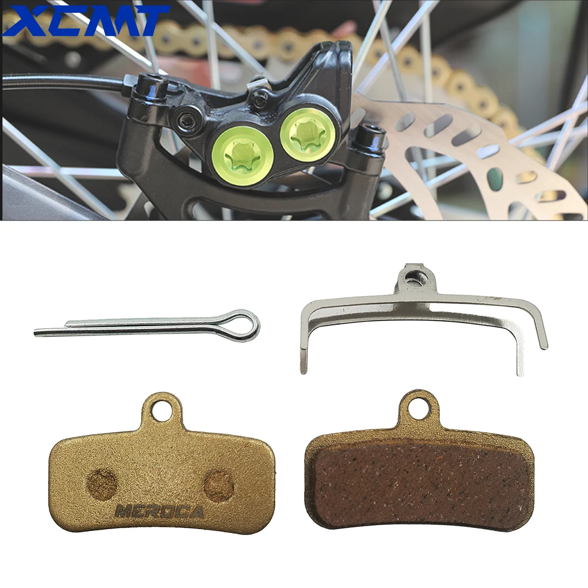 

Electric Motocross Accessories Metal & Brass Alloys Front and Rear Silent Brake Pads For Surron Sur Ron Sur-Ron Light Bee Parts