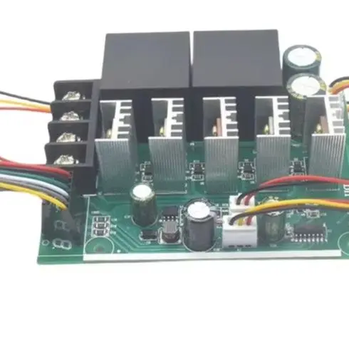 High Power DC Motor Controller Module 10-55V 60A With Digital Display And Reverse Function For Brushed Motor Drive Control