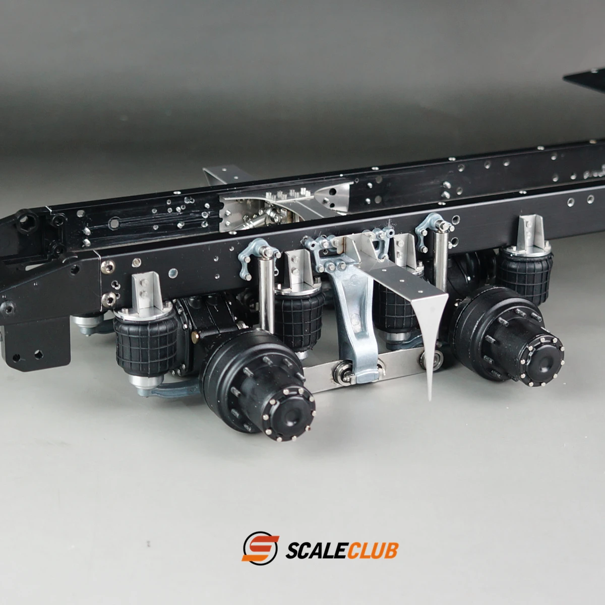 RC 1/14 Scaleclub Single Holder 8-Air Bag Tandem Suspension System Suitable For Tamiya Lesu Rc Model 1/14 Truck Parts