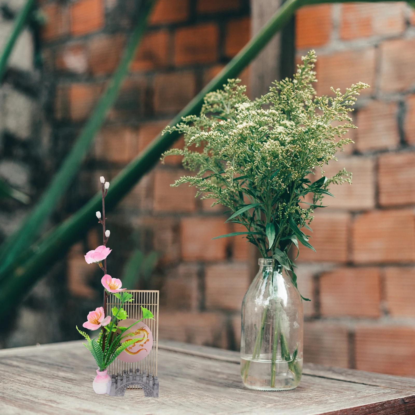 

Food Dish Flower Ornaments Decorative Sashimi Plate Decors Japanese Sushi Plates Style Decorations Artificial Restaurant