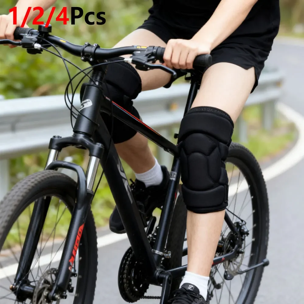 1/2/4Pcs Adjustable Turtle Shell Knee Guard Pads, Shock Absorption EVA Foam Knee Protector,Non-slip Knee Pads for House Cleaning