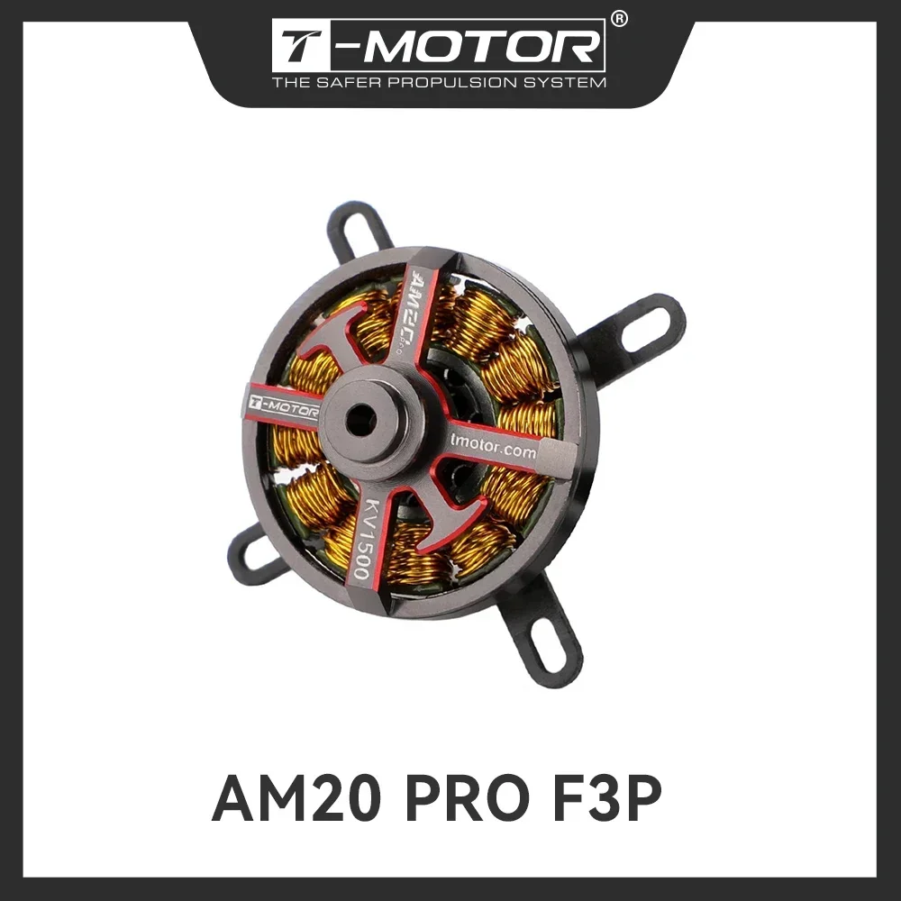 

T-MOTOR Drones DIY Parts AM20 PRO Combo (AM20 Brushless Motor,AM06A ESC,10x3.1 Prop) for 300-600g 3D 4D Plane Fixed Wing Drone