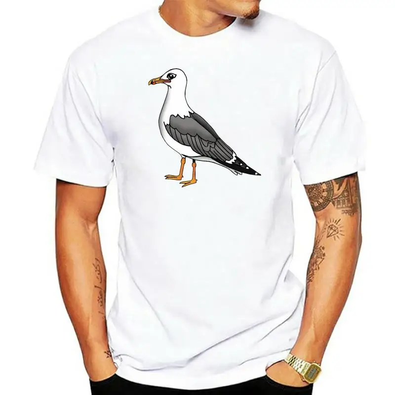 Seagull New Summer Style 2022 Fashion Men Casual Tees Short Sleeve Printing Novelty T Shirts